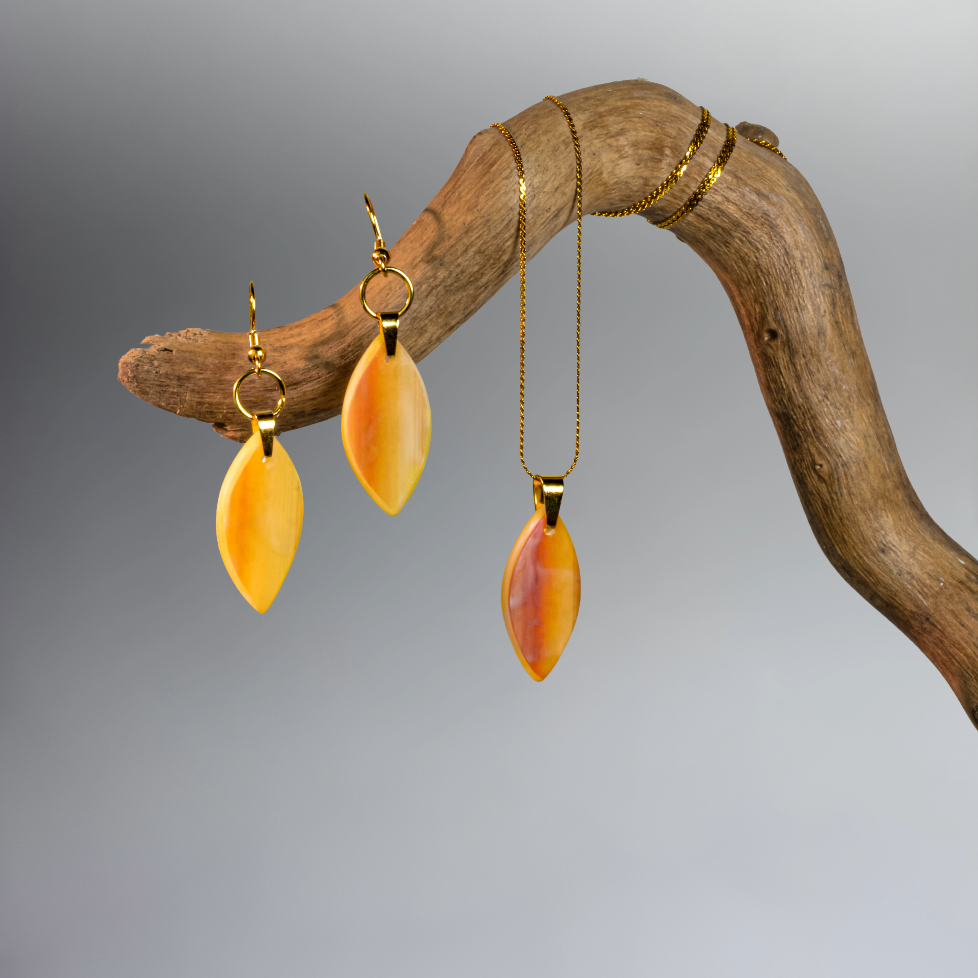 Őszi alkonyat ékszerszett