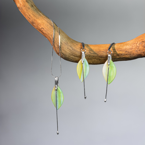 Folyóparti erdő ékszerszett