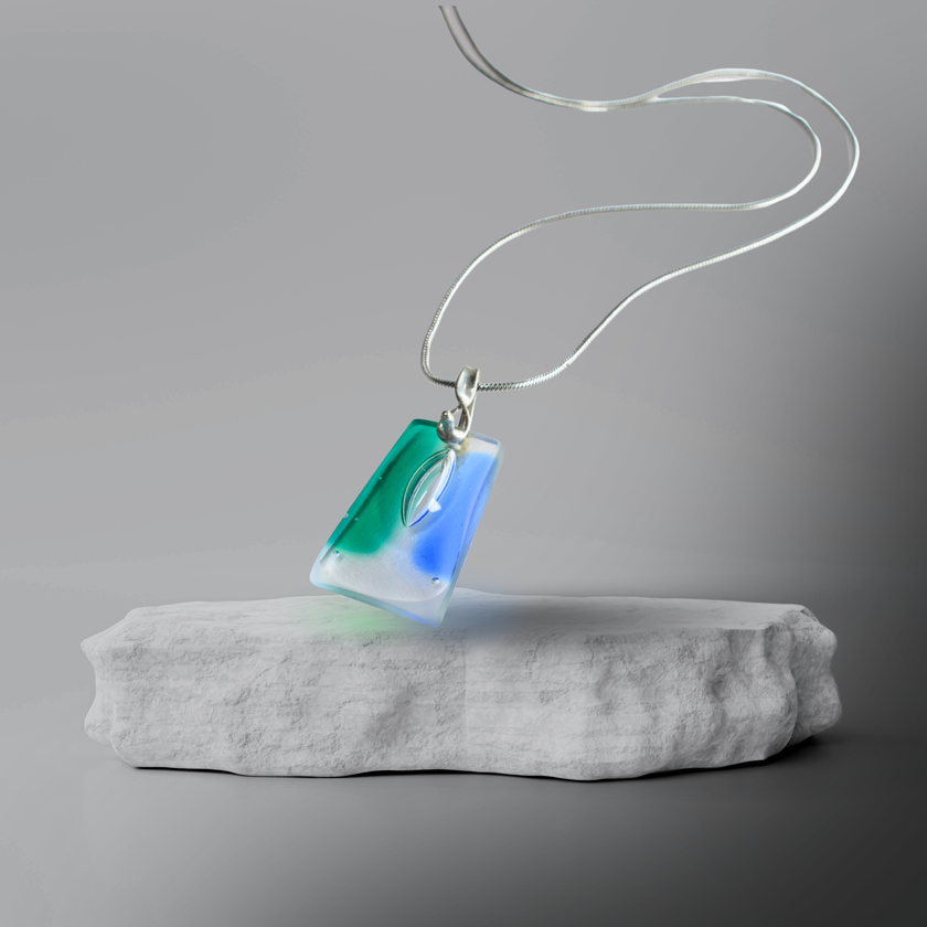 Láthatatlan jelenlét nyaklánc